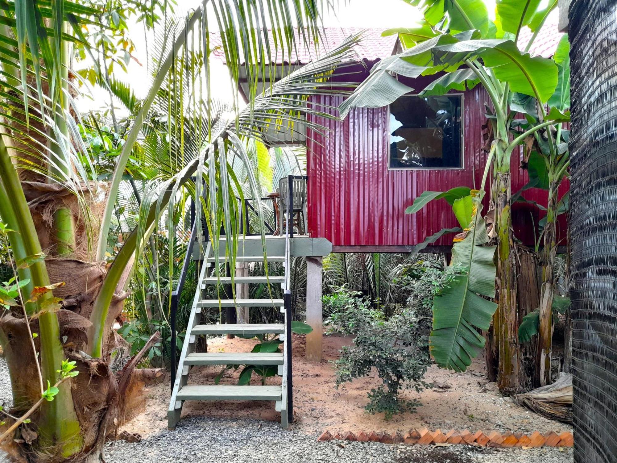 Green Mango Bungalows Kampot Exterior foto